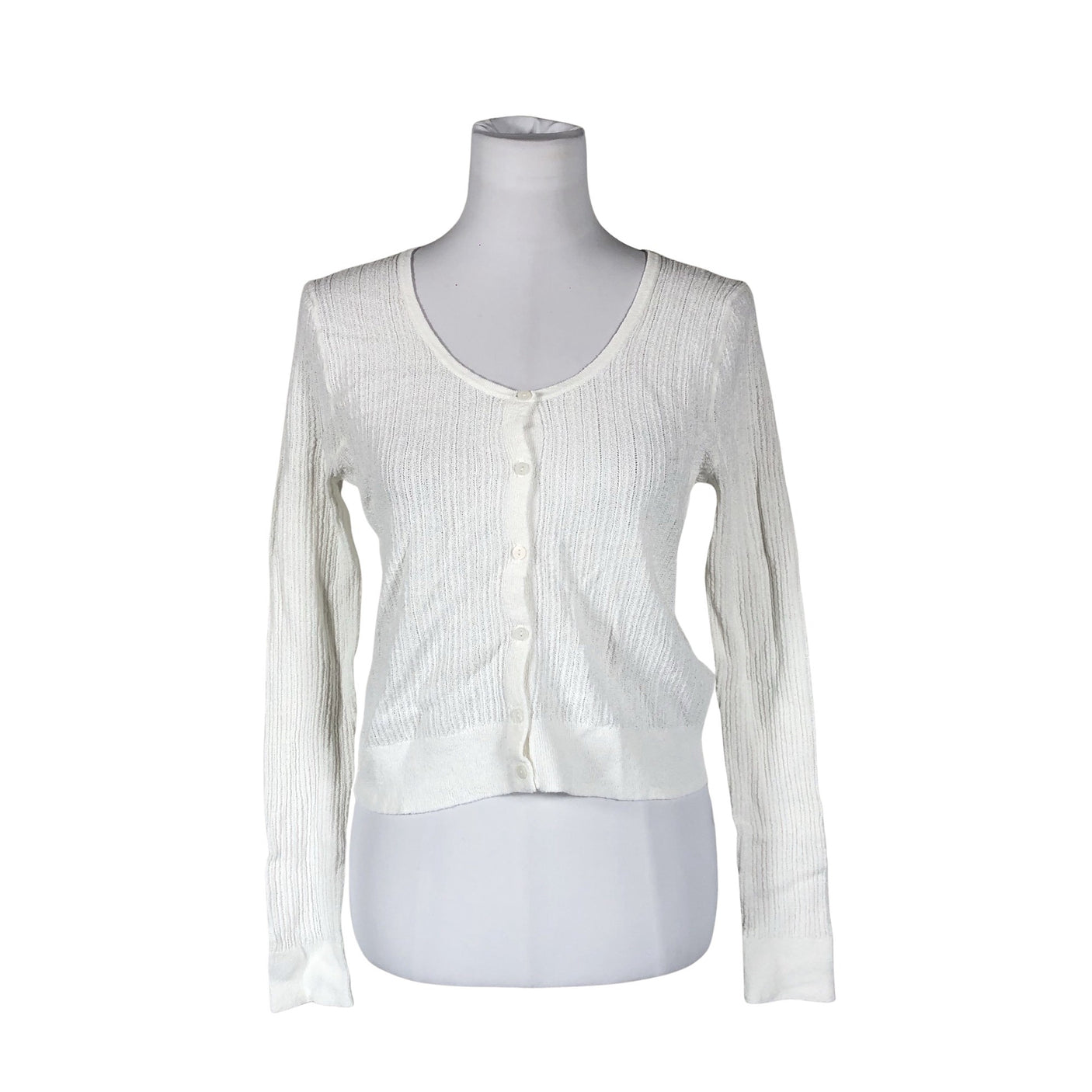 Unisex Uniqlo - Kardigan, suurus 36 - Valge (1)