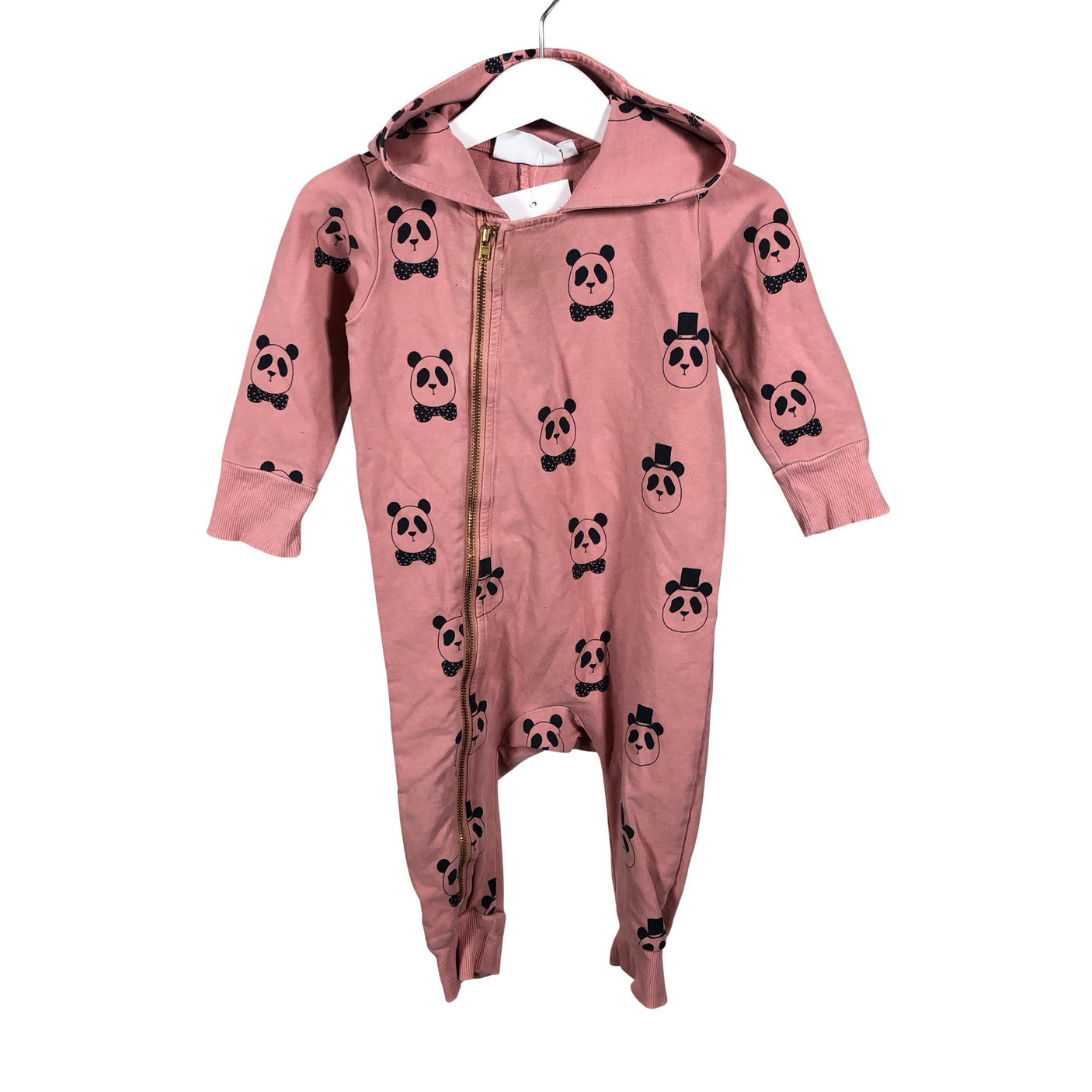 Unisex Mini Rodini - Pükskostüüm, suurus 68 - 74 - Heleroosa (1)