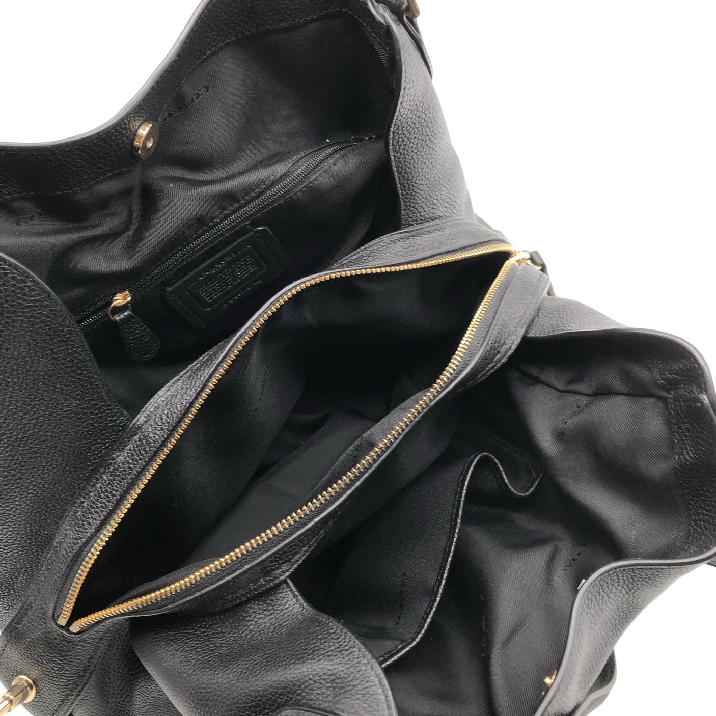 Unisex Coach - Käekott, suurus Maxi - Must (2)