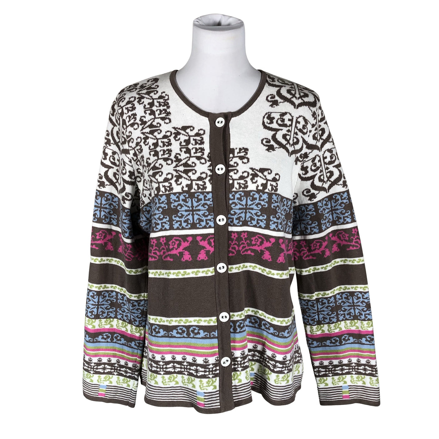 Unisex Kriss - Kardigan, suurus 42 - Pruun (1)