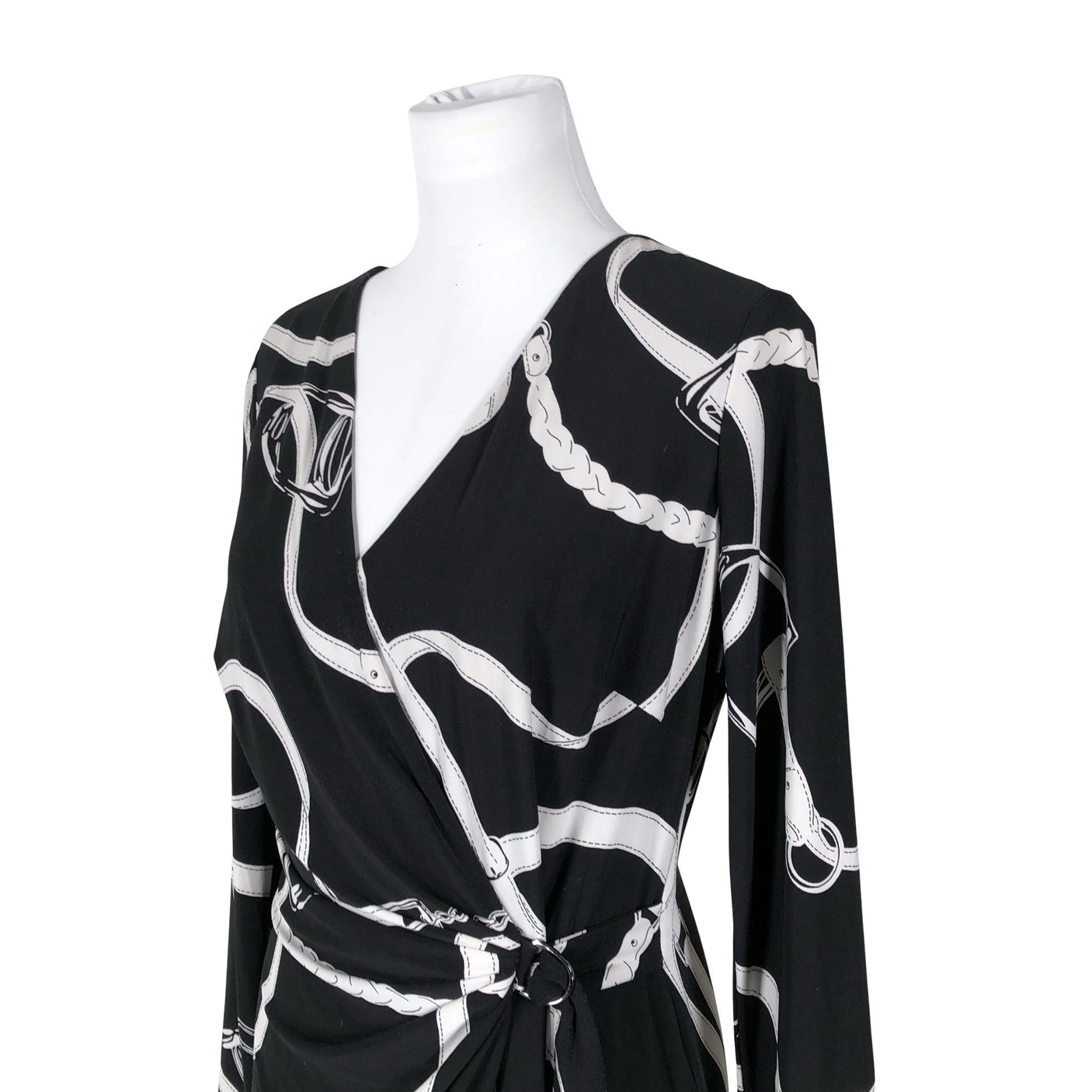 Unisex Lauren Ralph Lauren - Trikotaažist kleit, suurus 40 - Must (2)