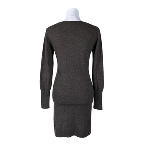 Unisex Perfect Cashmere - Kootud kleit, suurus 38 - Pruun (3)