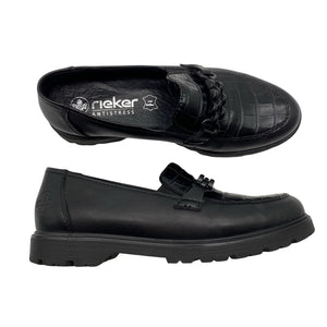 Unisex Rieker - Mokassiinid, suurus 39 - Must (1)