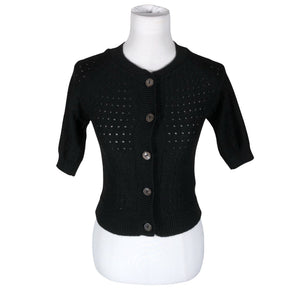 Unisex Maje - Kardigan, suurus 34 - Must (1)