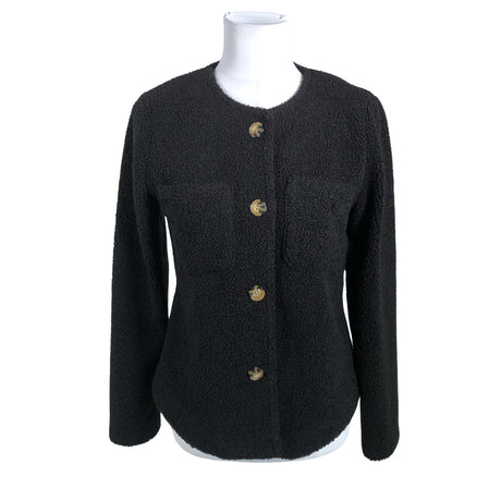 Unisex Lene Sand - Kunstkarusnahast mantel, suurus 38 - Must ()