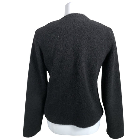 Unisex Lene Sand - Kunstkarusnahast mantel, suurus 38 - Must (2)