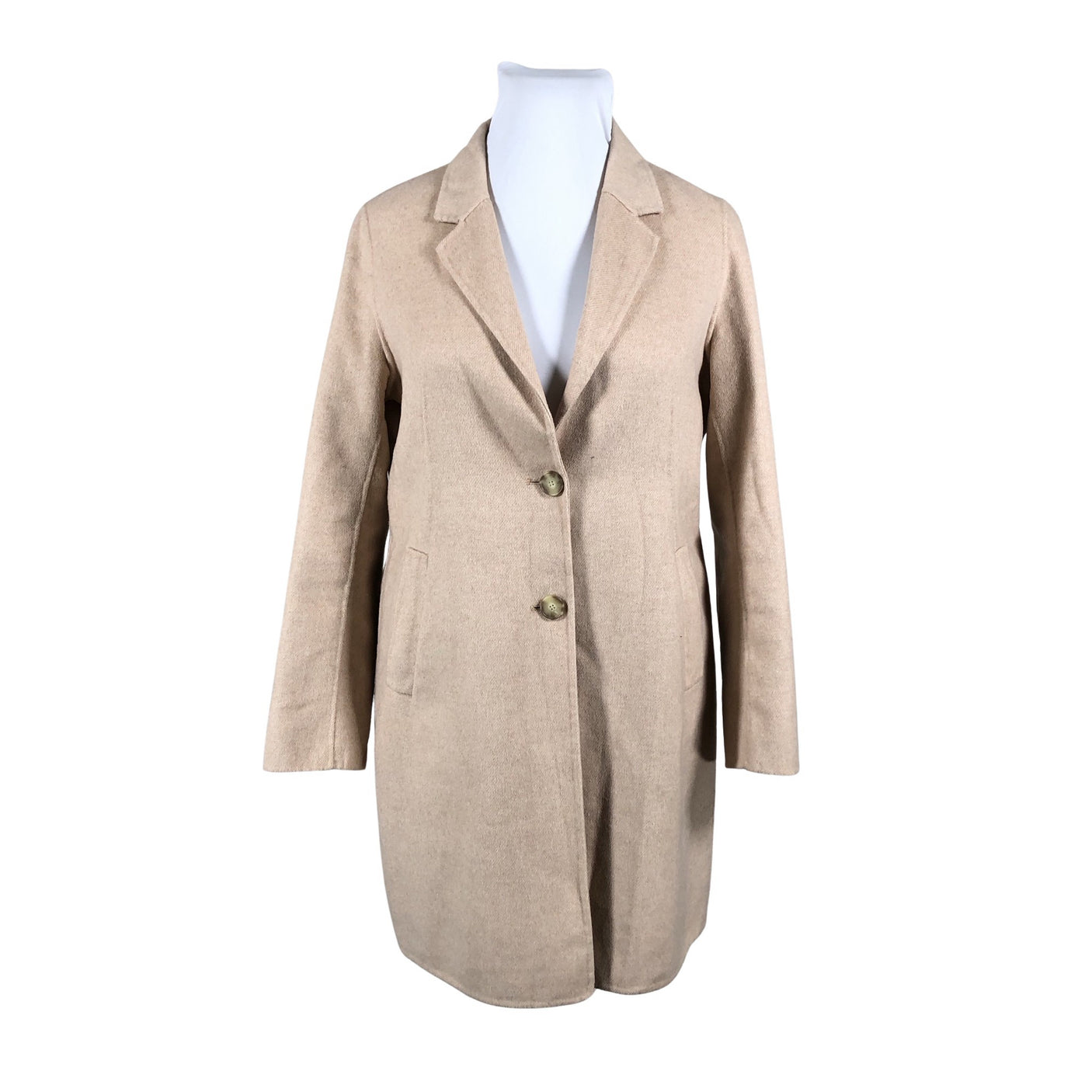 Unisex Beaumont - Villane mantel, suurus 42 - Beige (1)
