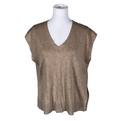 Unisex Gant - Kootud vest, suurus 38 - Beige ()