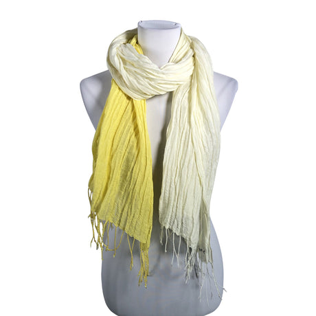 Unisex Marc O'Polo - Õhuke sall, suurus Maxi - Kollane ()