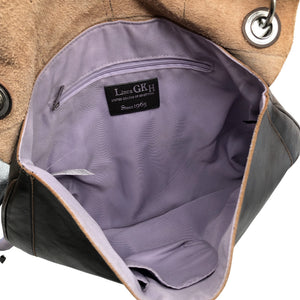 Unisex Benetton - Käekott, suurus Maxi - Pruun (3)