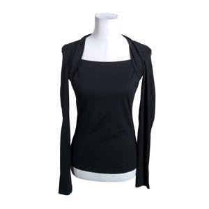 Unisex Esprit - Trikotaažist pluus, suurus 34 - Must (1)