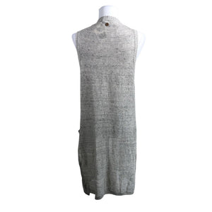 Unisex s.Oliver - Kootud vest, suurus 36 - Beige (2)