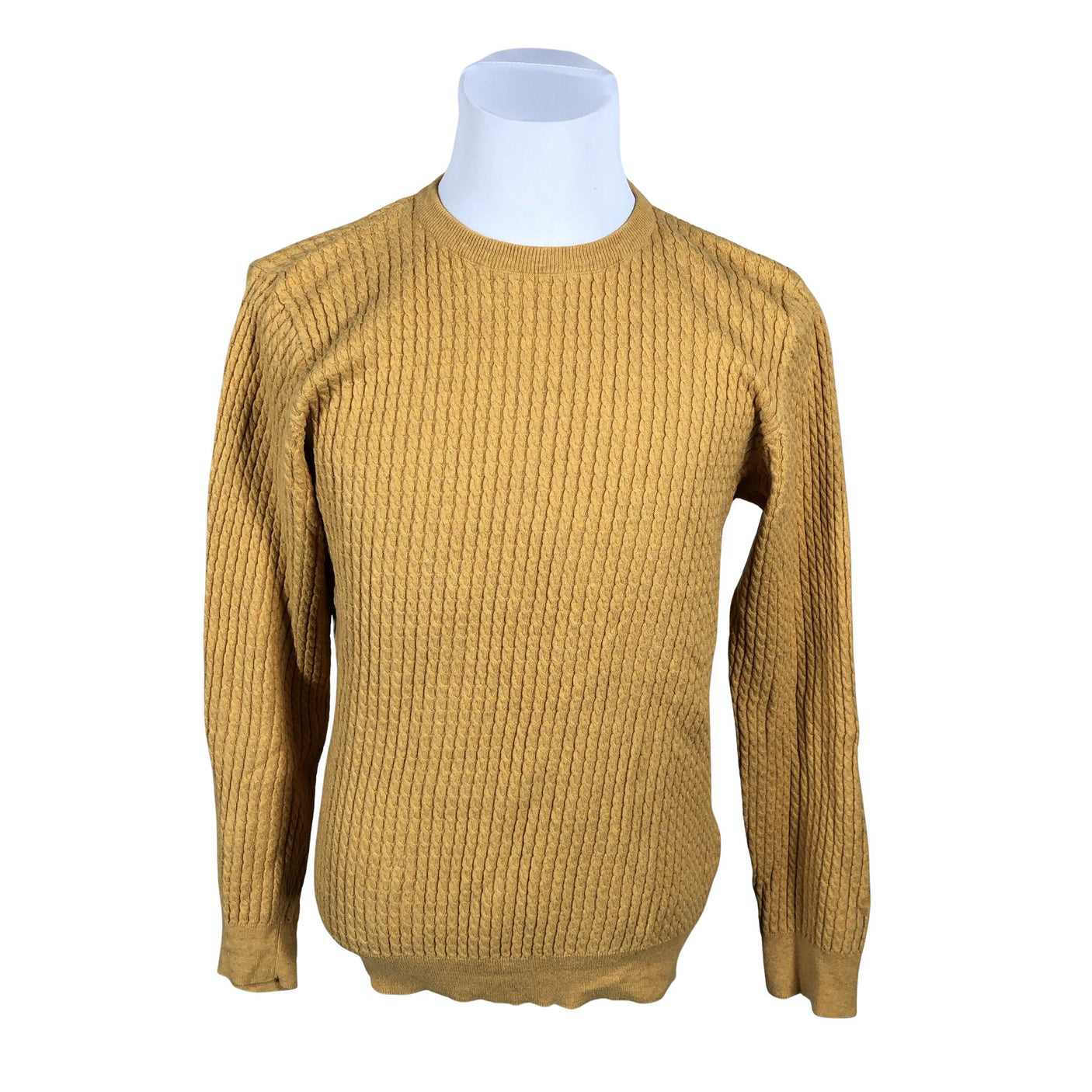 Unisex Knowledge Cotton Apparel - Kampsun, suurus M - Kollane (1)