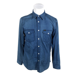 Unisex Lee - Teksasärk, suurus M - Sinine (1)