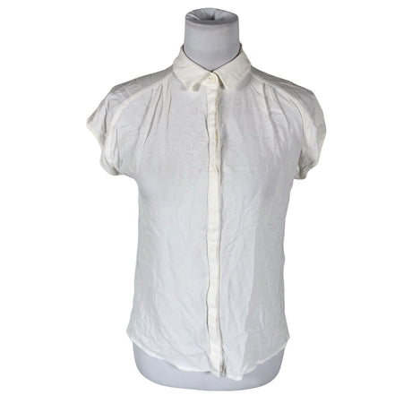 Unisex Oliver Bonas - Lühikeste käistega pluus, suurus 38 - Valge ()