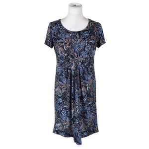 Unisex Handmade - Trikotaažist kleit, suurus 34 - Sinine (1)