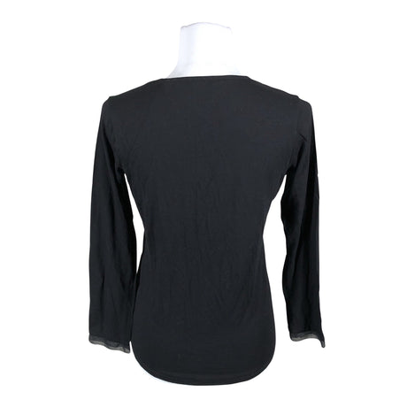Unisex Esprit - Trikotaažist pluus, suurus 38 - Must (2)