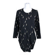 Unisex NOSH - Trikotaažist kleit, suurus 36 - Must ()