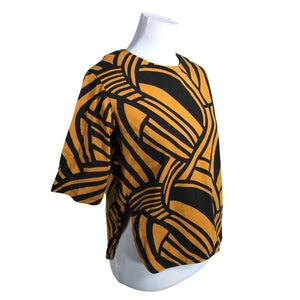 Unisex Marimekko - Trikotaažist pluus, suurus 34 - Oranž (2)
