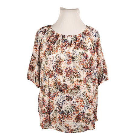 Unisex Voglia - Lühikeste käistega pluus, suurus 48 - Punane ()