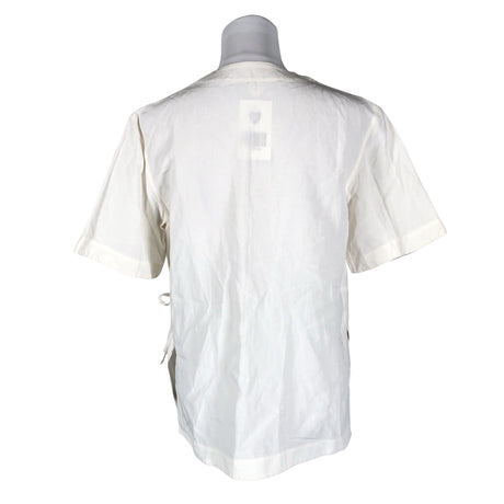 Unisex Arket - Lühikeste käistega pluus, suurus 40 - Looduslik valge (2)