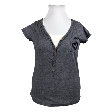 Unisex Lee Cooper - Trikotaažist topp, suurus 42 - Valge ()