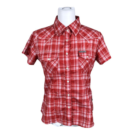 Unisex Icepeak - Lühikeste käistega pluus, suurus 40 - Punane ()