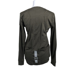 Unisex Super.natural - Spordisärk, pikad käised, suurus 40 - Pruun (2)