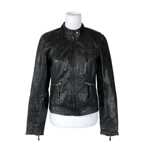 Unisex Selected - Nahktagi, suurus 38 - Must (1)