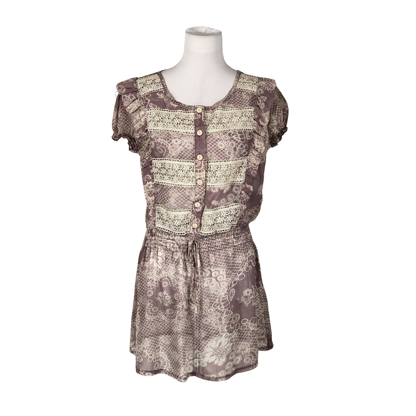 Unisex Azaka - Õhuke kleit, suurus 40 - Lilla (1)