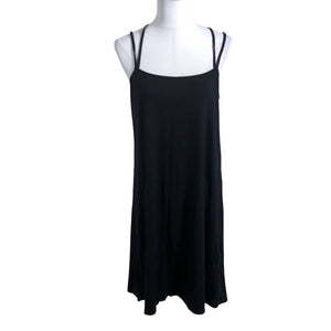 Unisex Nanso - Trikotaažist kleit, suurus 40 - Must (1)