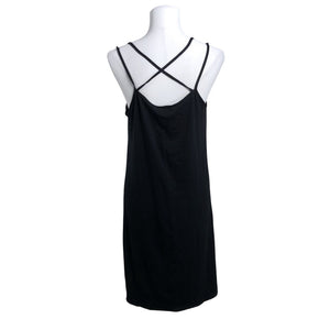 Unisex Nanso - Trikotaažist kleit, suurus 40 - Must (2)