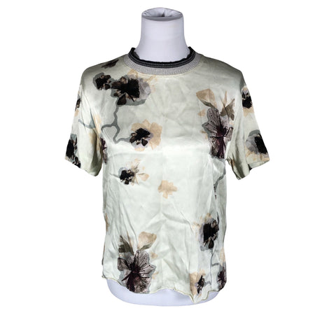 Unisex by Malene Birger - Lühikeste käistega pluus, suurus 34 - Kollane ()