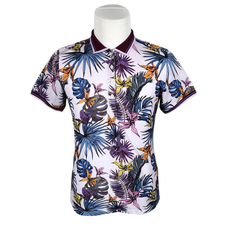 Unisex Giorgio Di Mare - Polosärk, suurus XL - Lilla ()