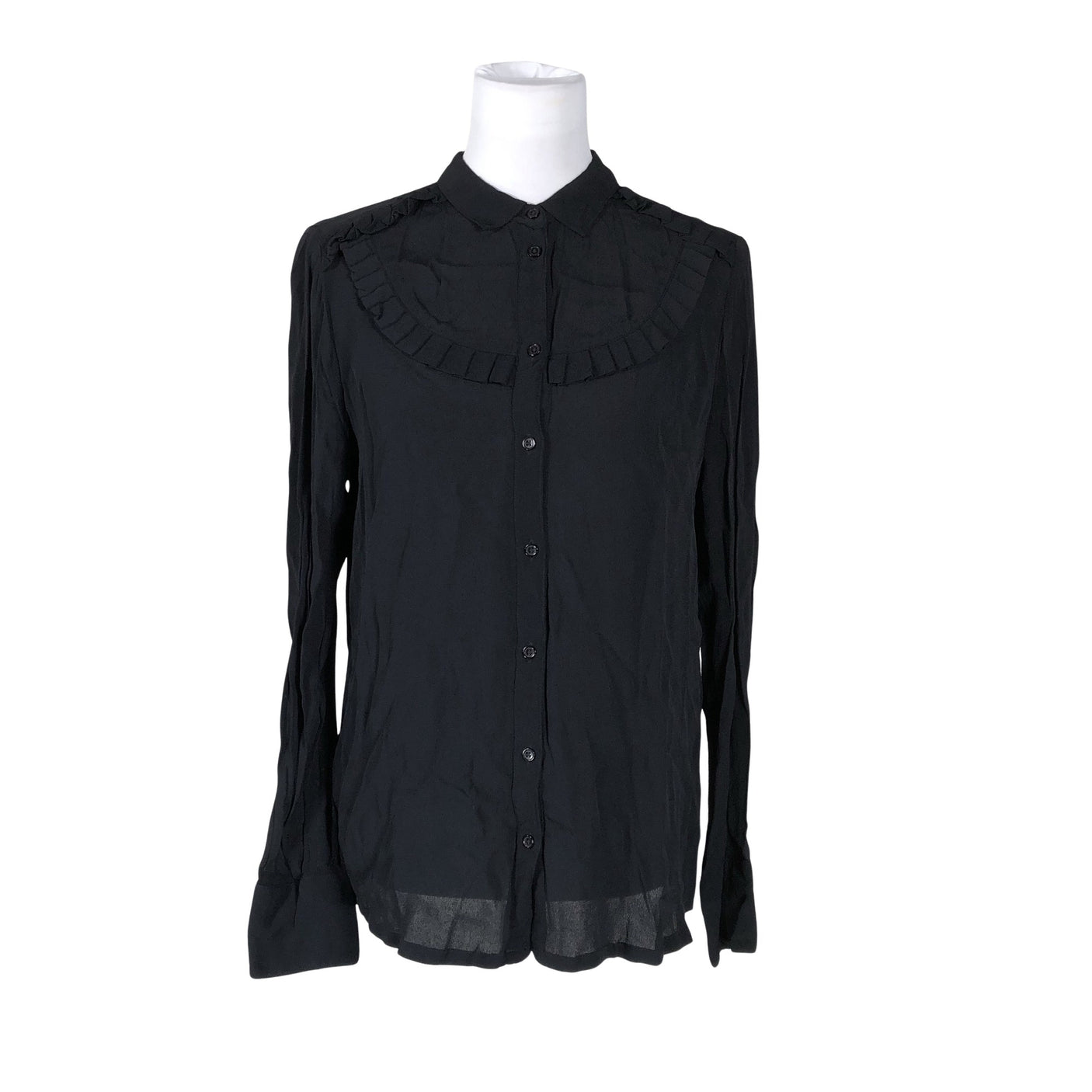 Unisex Kaffe - Pluus, suurus 38 - Must (1)