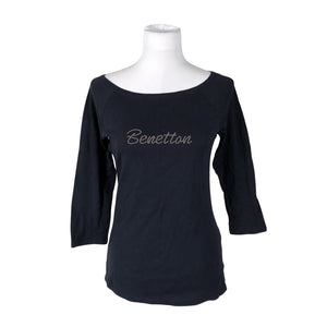 Unisex Benetton - Trikotaažist pluus, suurus 40 - Sinine (1)