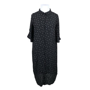Unisex Zizzi - Õhuke kleit, suurus 42 - Must (1)