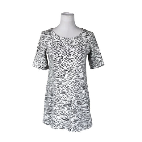 Unisex Nanso - Trikotaažist tuunika, suurus 36 - Valge ()