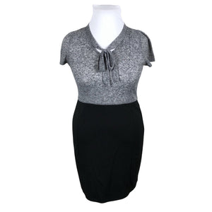 Unisex Naf Naf - Kootud kleit, suurus 42 - Hall (1)