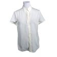 Unisex Esprit - Lühikeste käistega pluus, suurus 40 - Looduslik valge ()
