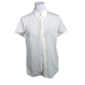 Unisex Esprit - Lühikeste käistega pluus, suurus 40 - Looduslik valge (1)