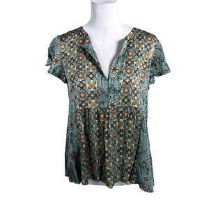 Unisex Odd Molly - Lühikeste käistega pluus, suurus 40 - Sinine (1)