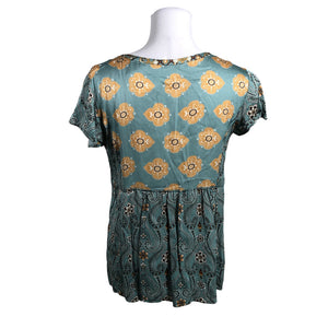 Unisex Odd Molly - Lühikeste käistega pluus, suurus 40 - Sinine (2)