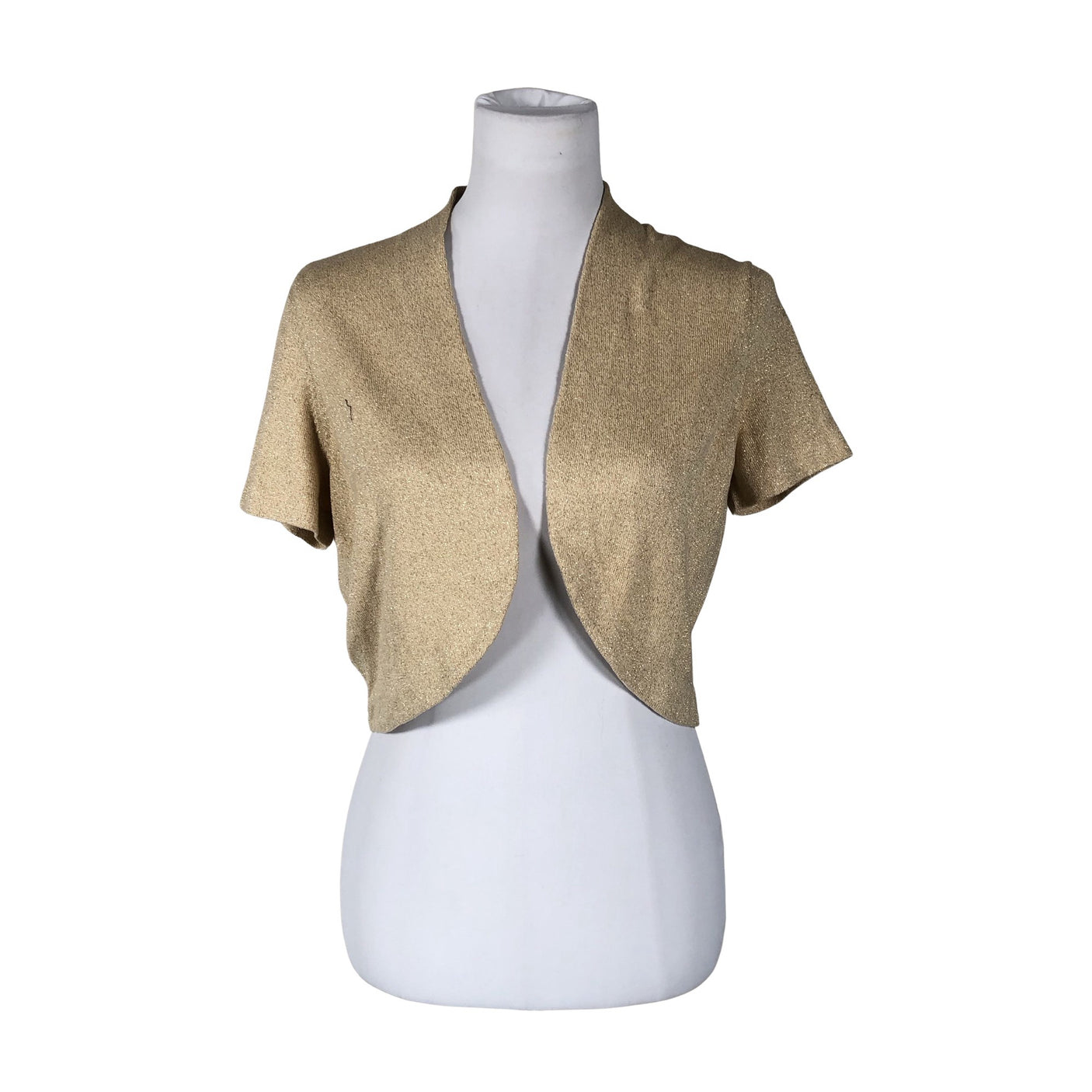 Unisex Ann Taylor - Kootud boolero, suurus 40 - Beige (1)