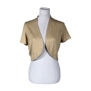 Unisex Ann Taylor - Kootud boolero, suurus 40 - Beige (1)