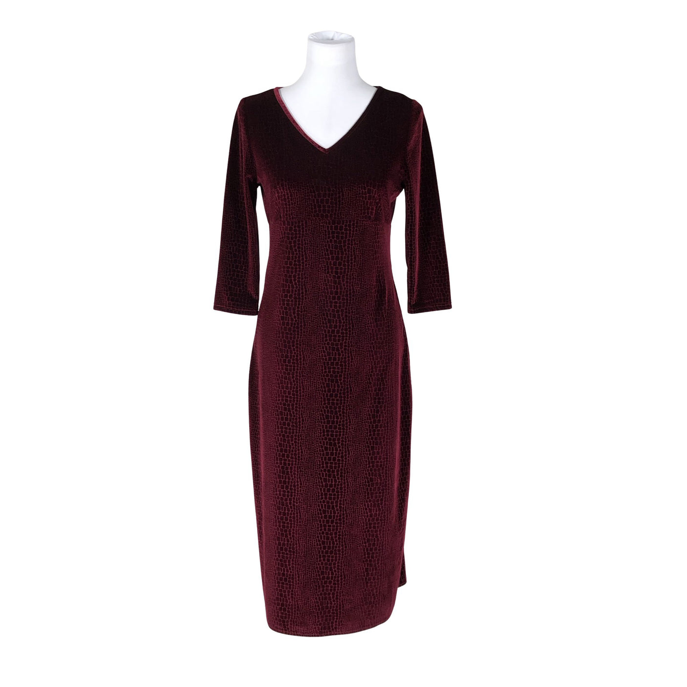 Unisex Marks&Spencer - Pidulik kleit, suurus 38 - Veinipunane (1)