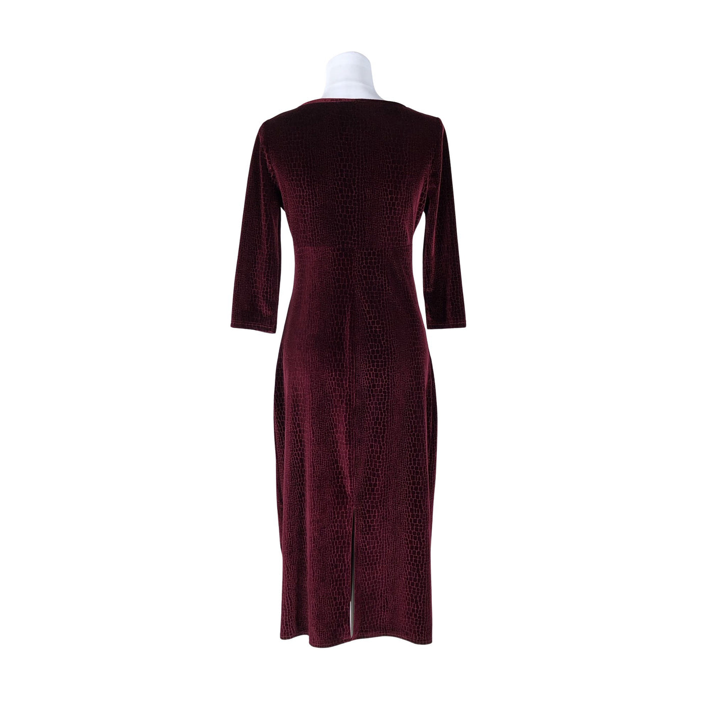Unisex Marks&Spencer - Pidulik kleit, suurus 38 - Veinipunane (2)