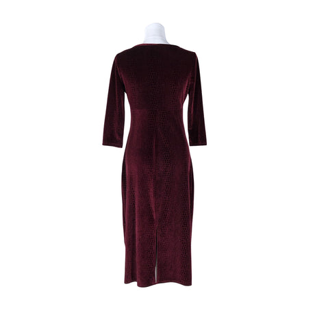 Unisex Marks&Spencer - Pidulik kleit, suurus 38 - Veinipunane (2)