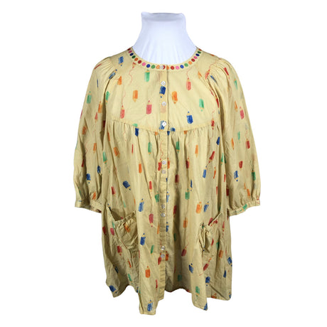 Unisex Gudrun Sjöden - Õhuke tuunika, suurus 42 - Kollane ()