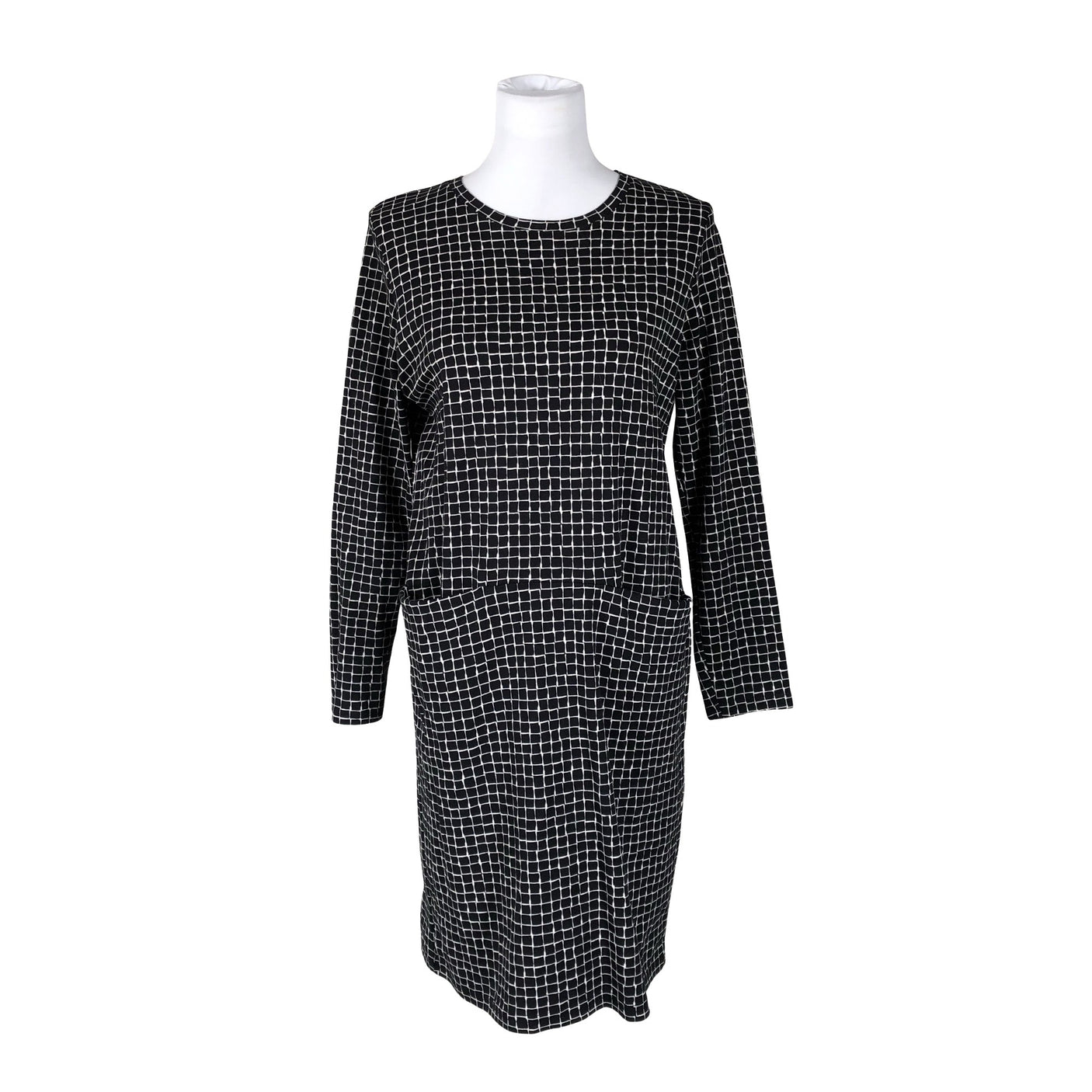 Unisex Nanso - Trikotaažist kleit, suurus 36 - Must (1)